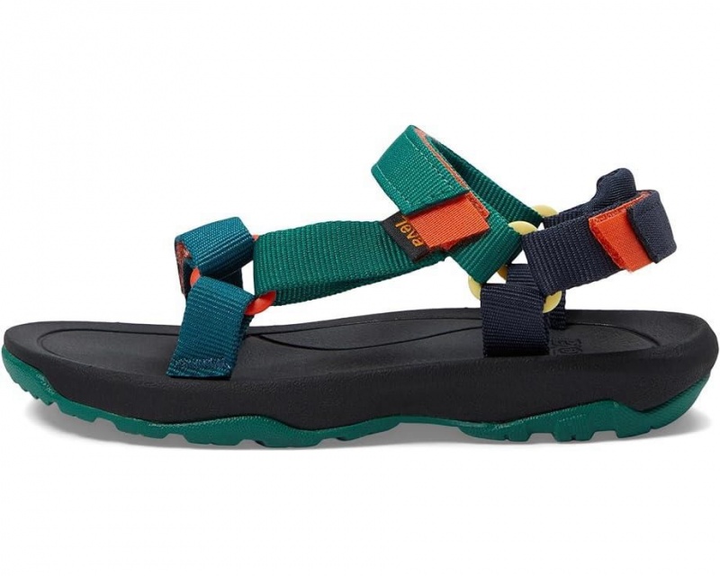 Green Teva Hurricane Xlt2 Kids' Sandals | 76549-XZQB