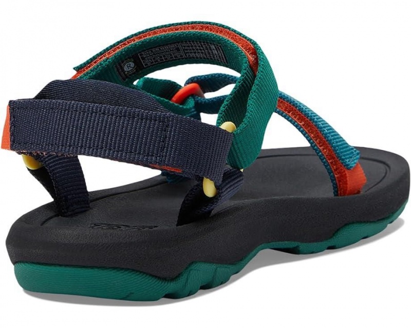 Green Teva Hurricane Xlt2 Kids' Sandals | 76549-XZQB