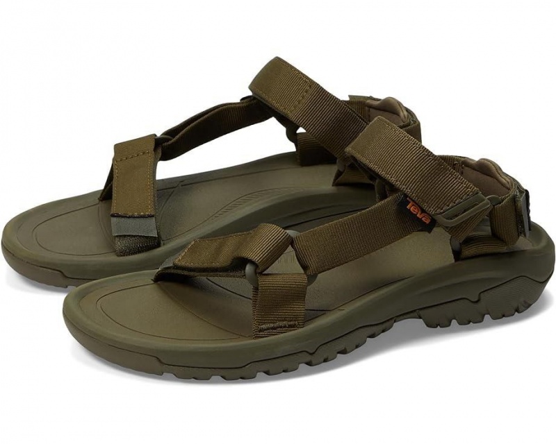 Green Teva Hurricane Xlt2 Men\'s Sandals | 14876-LPGT