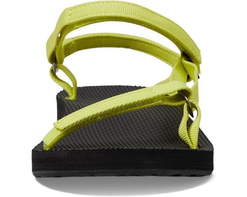 Green Teva Original Universal Slim Women's Sandals | 72134-JAFW