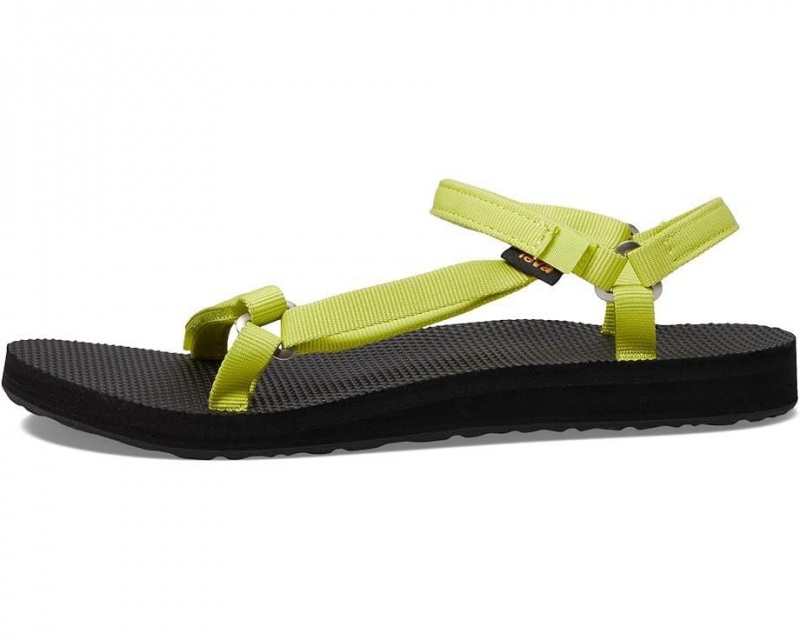 Green Teva Original Universal Slim Women's Sandals | 72134-JAFW