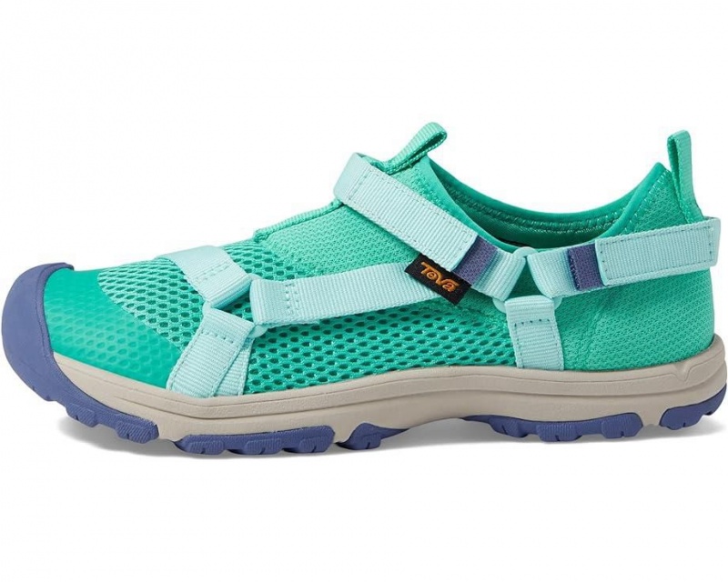 Green Teva Outflow Universal Kids' Sandals | 80523-SHGF