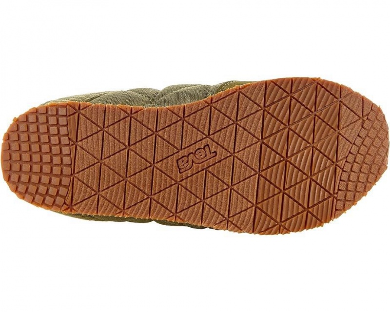 Green Teva Reember Women's Sneakers | 29013-JHEO