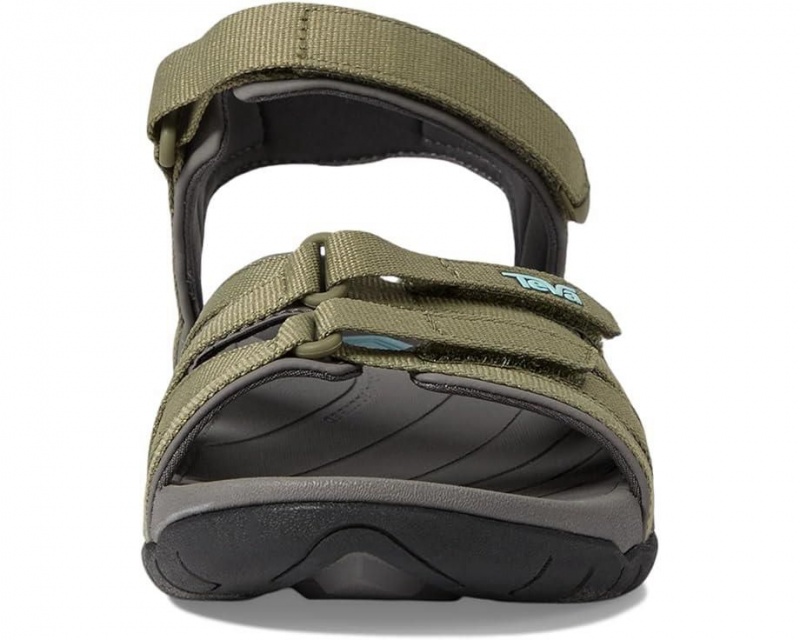 Green Teva Tirra Women's Sandals | 39042-YXWE