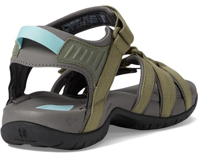 Green Teva Tirra Women's Sandals | 39042-YXWE