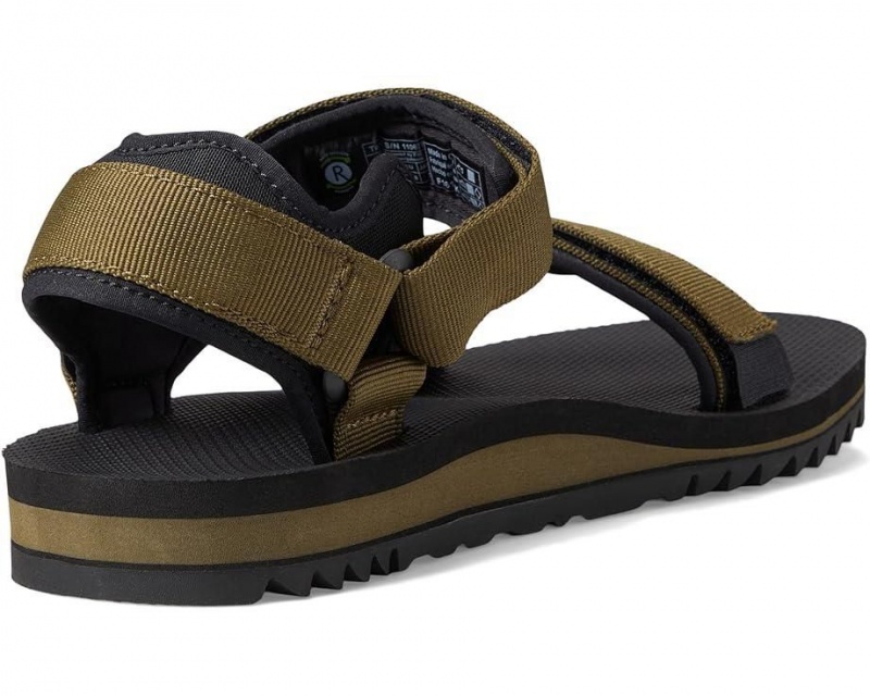 Green Teva Universal Trail Men's Sandals | 82475-GKNH