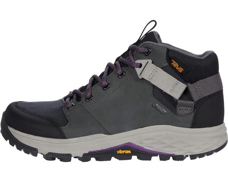 Grey Teva Grandview Gtx Women's Hiking Boots | 12386-FAXL