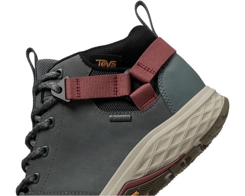 Grey Teva Grandview Gtx Women's Hiking Boots | 04365-PZWE