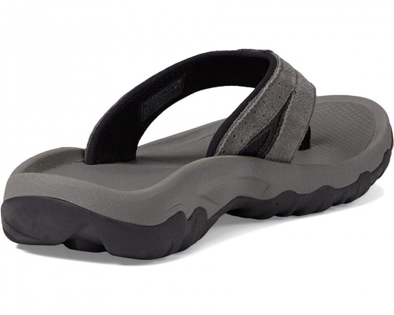 Grey Teva Katavi 2 Thong Men's Flip Flops | 85947-ZLPW