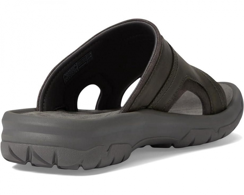 Grey Teva Langdon Slide Men's Sandals | 03849-JEPC