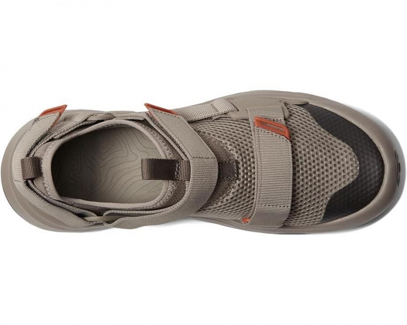 Grey Teva Outflow Universal Men's Hiking Shoes | 70251-PRUA