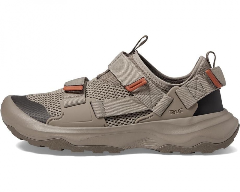 Grey Teva Outflow Universal Men's Hiking Shoes | 70251-PRUA