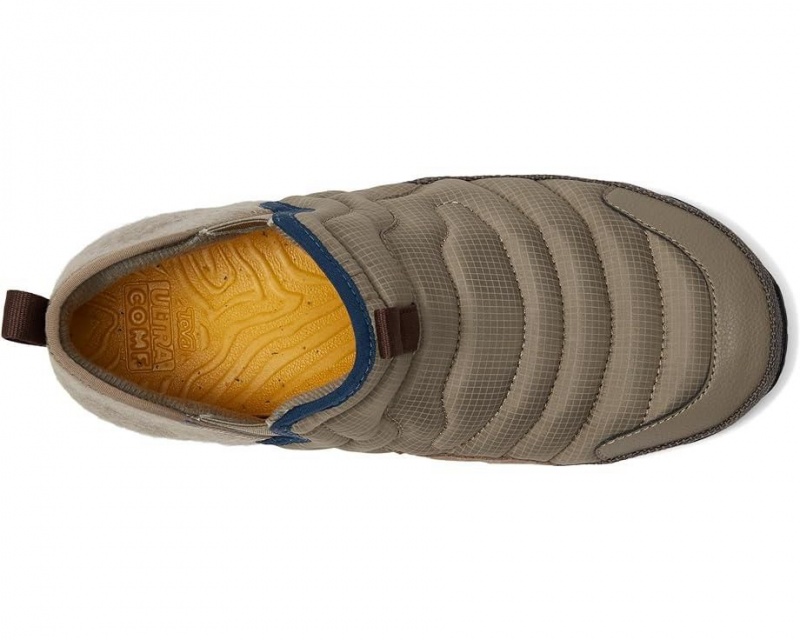 Grey Teva Reember Terrain Mid Men's Slippers | 62470-PKBG