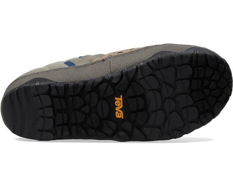 Grey Teva Reember Terrain Mid Men's Slippers | 62470-PKBG