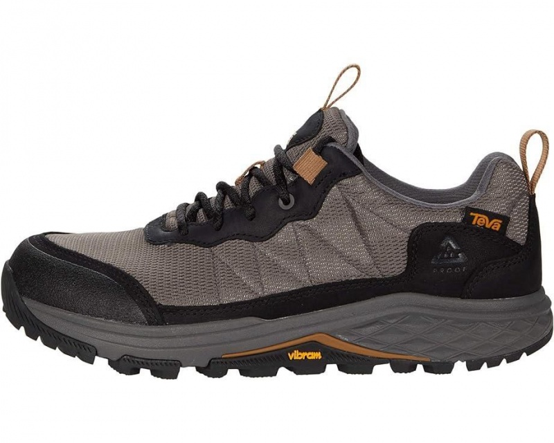 Grey Teva Ridgeview Low Men's Hiking Shoes | 71209-ZNMH