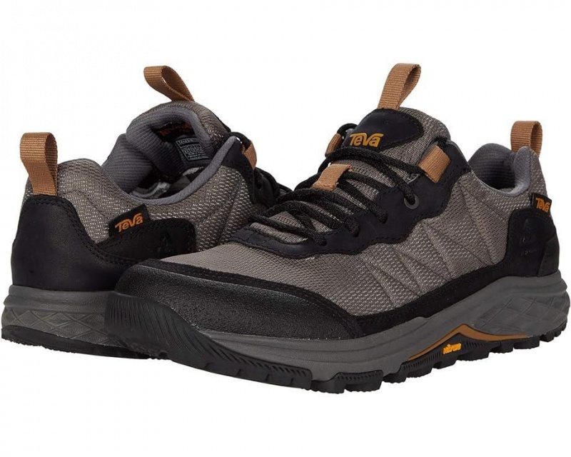 Grey Teva Ridgeview Low Men\'s Hiking Shoes | 71209-ZNMH