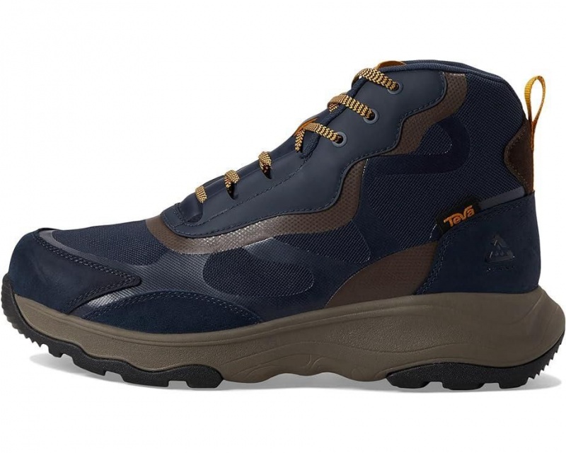 Navy Teva Geotrecca Rp Men's Hiking Boots | 69147-BQXO