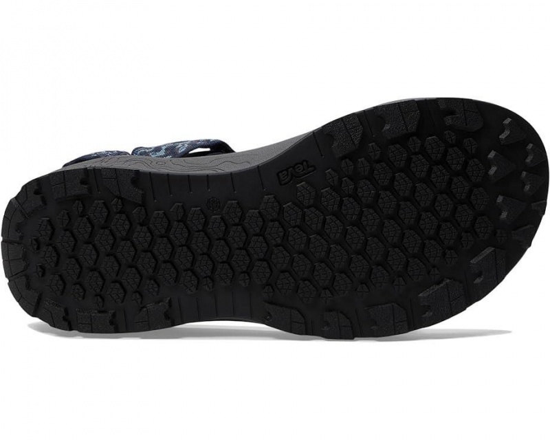 Navy Teva Hydratrek Men's Sandals | 32410-RFGH