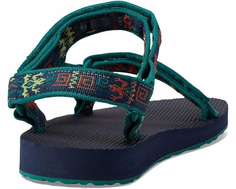 Navy Teva Original Universal Kids' Sandals | 43270-YPXV