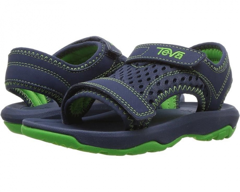 Navy Teva Psyclone Xlt Kids\' Sandals | 94260-EUPS