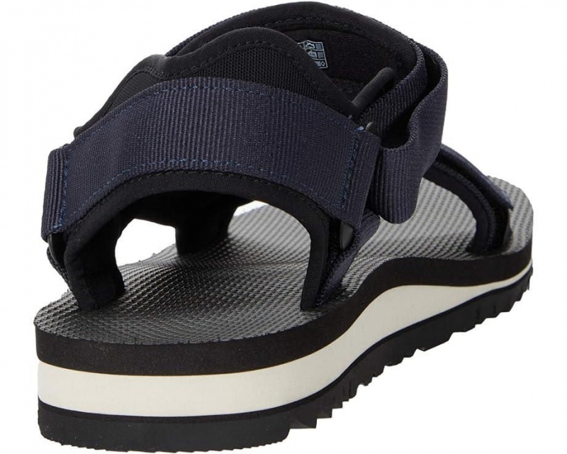 Navy Teva Universal Trail Men's Sandals | 41283-KHPX