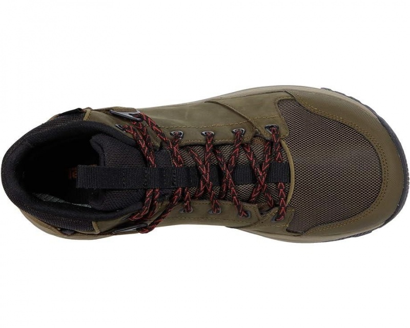 Olive Teva Grandview Gtx Men's Hiking Boots | 86537-BACR