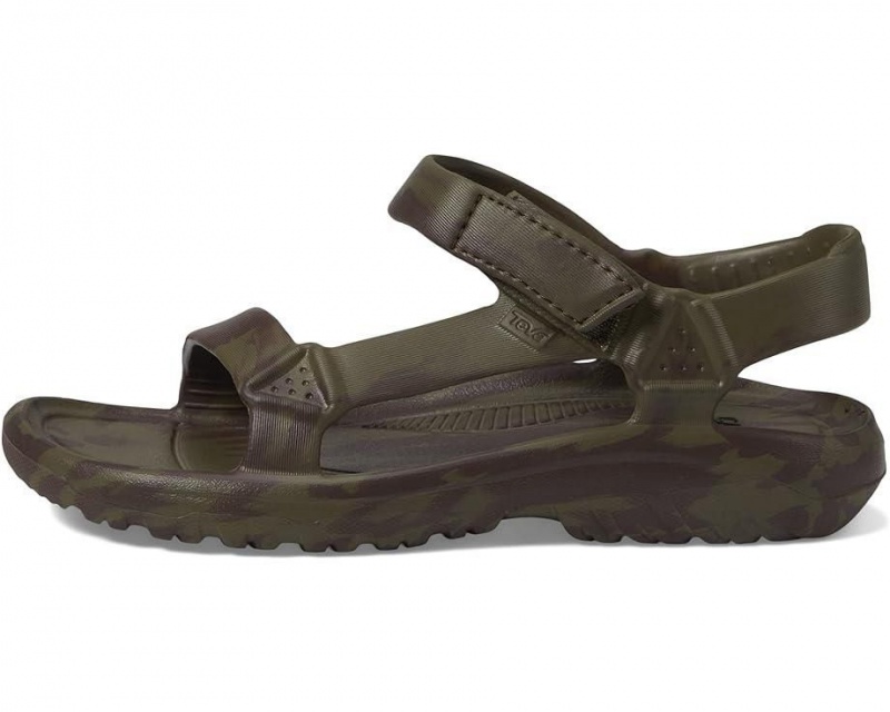 Olive Teva Hurricane Drift Huemix Kids' Sandals | 38560-PYOX