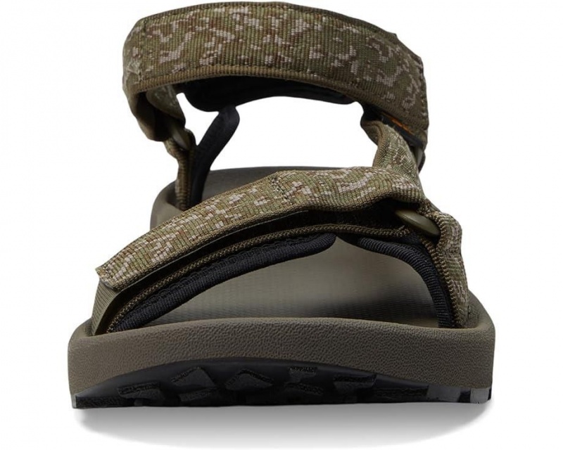 Olive Teva Hydratrek Men's Sandals | 41635-KZVX