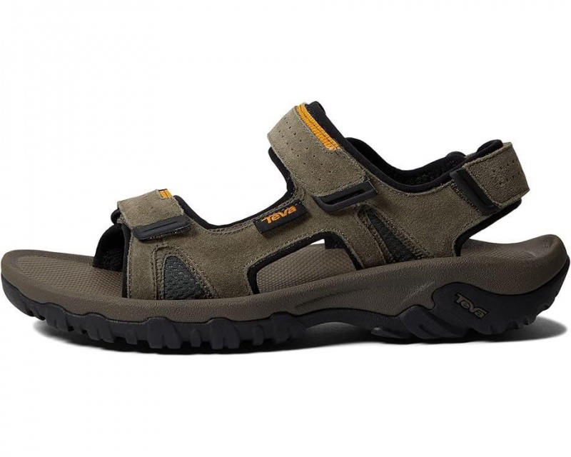 Olive Teva Katavi 2 Men's Sandals | 10837-DIVX