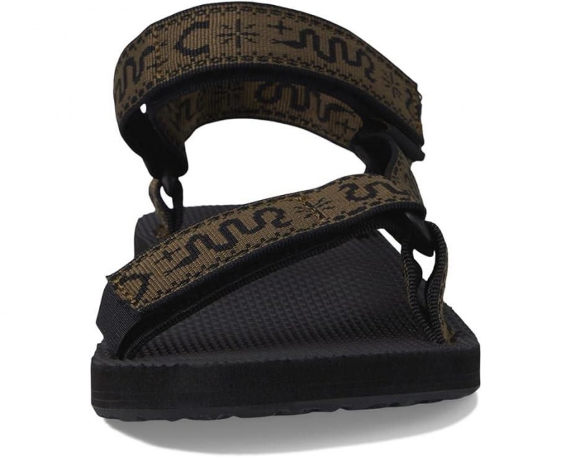 Olive Teva Original Universal Men's Sandals | 96251-NHDO