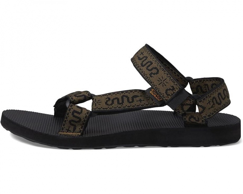 Olive Teva Original Universal Men's Sandals | 96251-NHDO