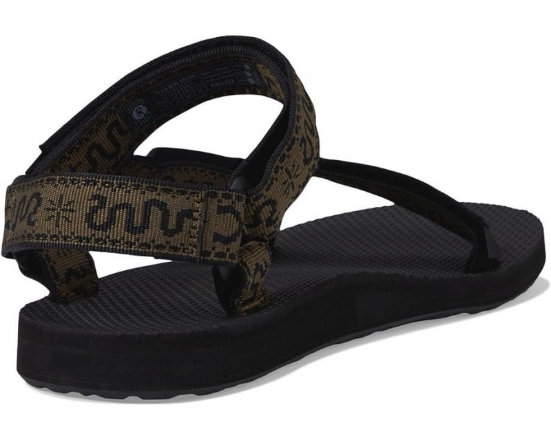 Olive Teva Original Universal Men's Sandals | 96251-NHDO