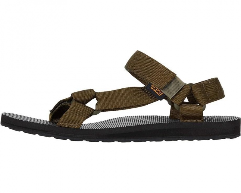 Olive Teva Original Universal Men's Sandals | 56381-OWVT