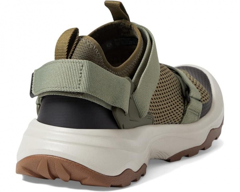 Olive Teva Outflow Universal Men's Hiking Shoes | 61293-AMXU