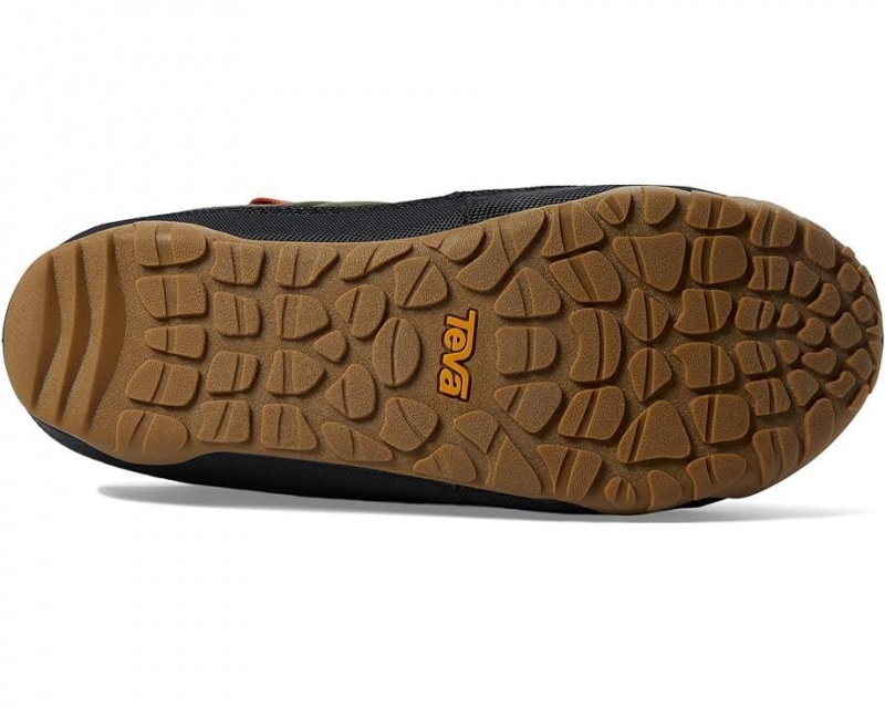 Olive Teva Reember Terrain Men's Slippers | 17509-CVZT