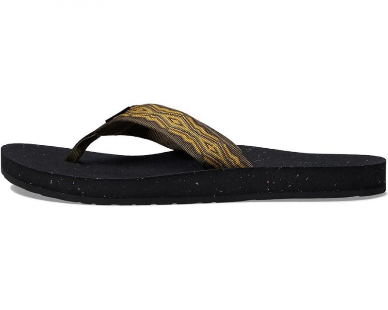 Olive Teva Reflip Men's Flip Flops | 38091-FLON