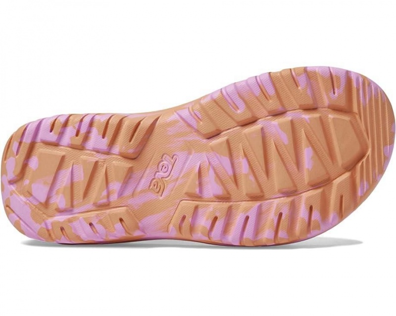 Pink Teva Hurricane Drift Huemix Women's Sandals | 71620-PAEX