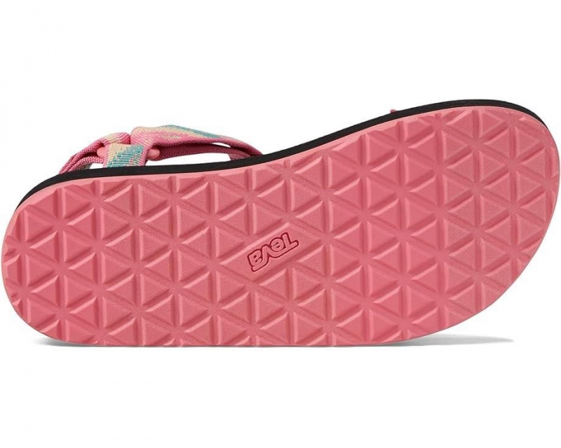 Pink Teva Midform Universal Kids' Sandals | 93647-EXDU