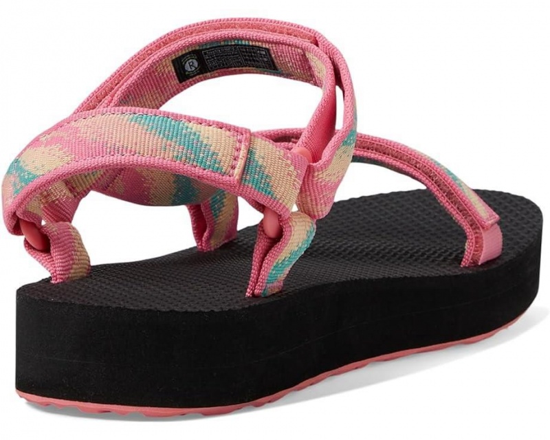 Pink Teva Midform Universal Kids' Sandals | 93647-EXDU