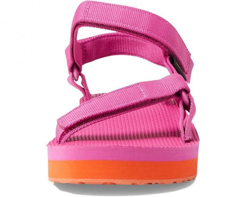 Pink Teva Midform Universal Kids' Sandals | 47085-YKLZ