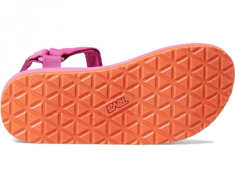 Pink Teva Midform Universal Kids' Sandals | 47085-YKLZ