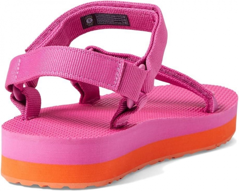 Pink Teva Midform Universal Kids' Sandals | 47085-YKLZ