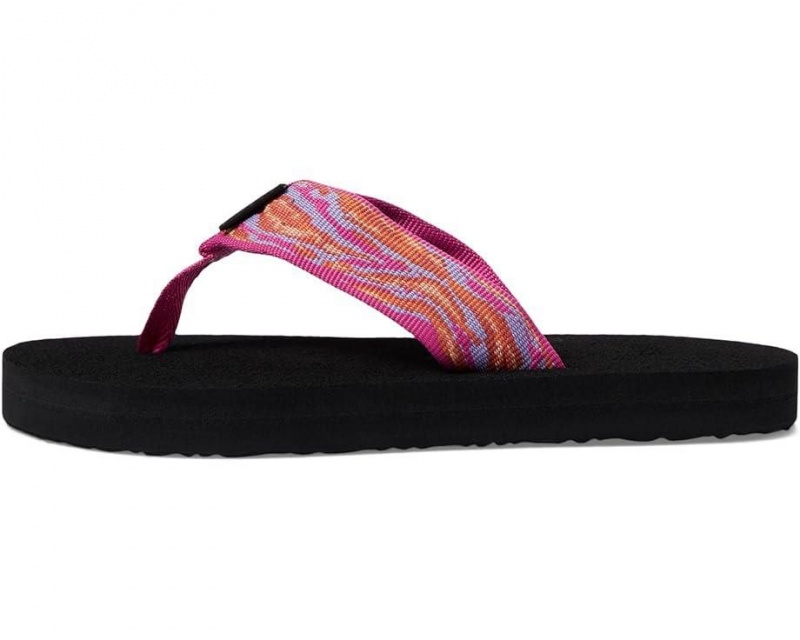 Pink Teva Mush Ii Kids' Flip Flops | 89014-VMLA