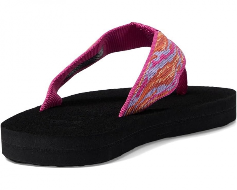 Pink Teva Mush Ii Kids' Flip Flops | 89014-VMLA