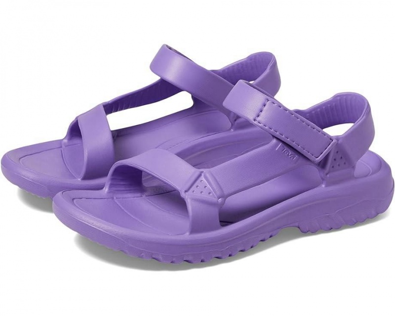 Purple Teva Hurricane Drift Women\'s Sandals | 06921-SYIJ