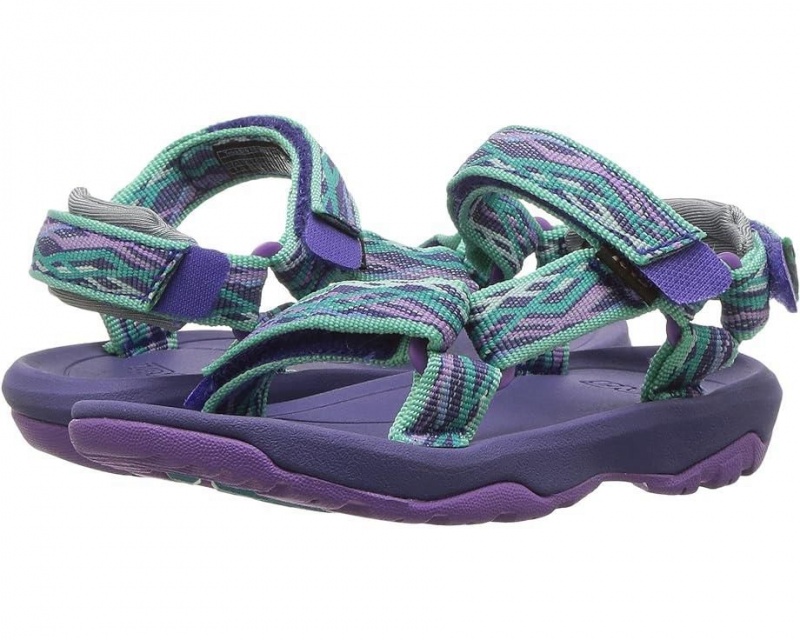 Purple Teva Hurricane Xlt2 Kids\' Sandals | 24756-AHOL