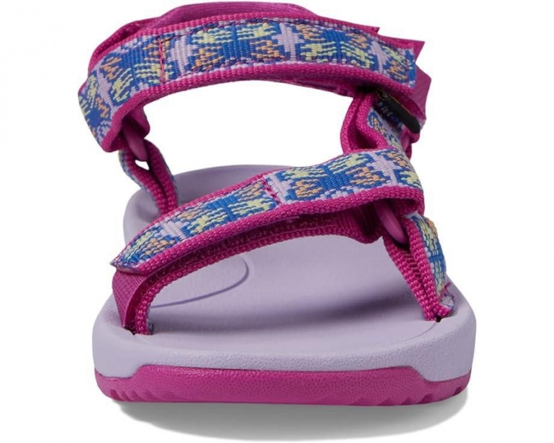 Purple Teva Hurricane Xlt2 Kids' Sandals | 27498-BWKS