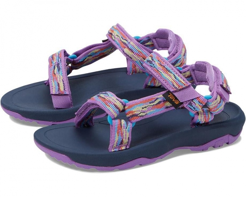 Purple Teva Hurricane Xlt2 Kids\' Sandals | 72650-VLIW