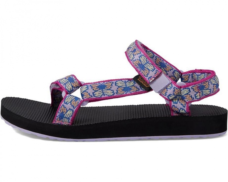 Purple Teva Original Universal Kids' Sandals | 27935-VUFO