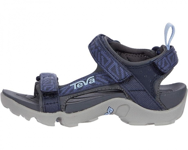 Purple Teva Tanza Kids' Sandals | 28053-QOKV